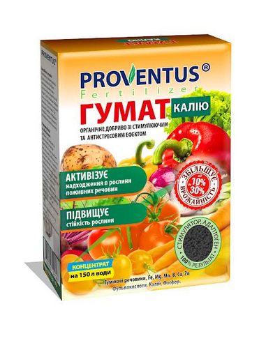 Провентус добриво Гумат калію 300г Провентус добриво Гумат калію 300г