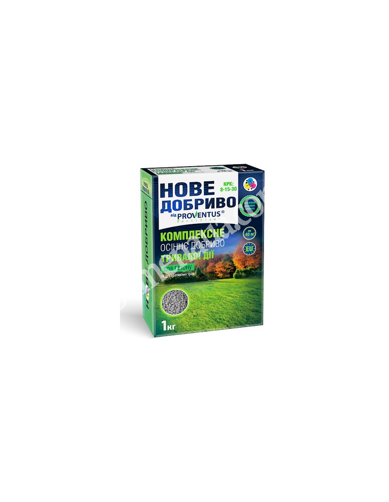 ОСІННЄ Добриво тривалої дії для Газону 1кг Провентус